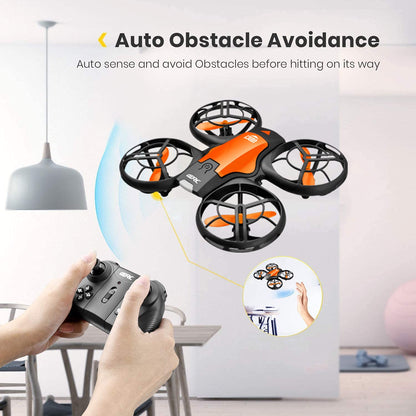 4DRC Mini Drone With 720P HD Camera For Kids, FPV 2.4G WiFi, Upgraded Propeller Guard, 3D Flip, Combat Mode, Induction Of Gravity, Altitude Hold, Headless Mode, One Key Take-Off/Landing, Toy Gift