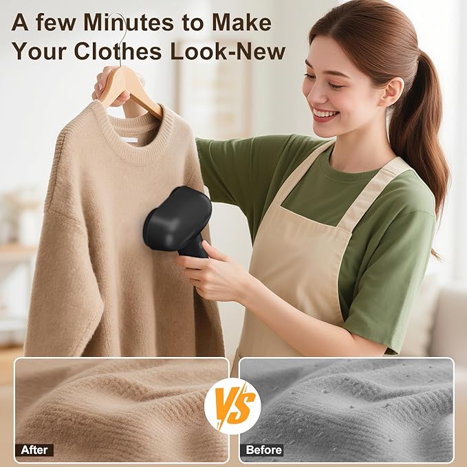 Fabric Shaver, Handzee Electric Lint Shaver, Dual Motor Sweater Shaver
