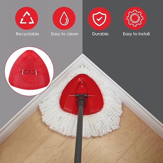 Spin Mop Head Replacement Base Head Compatible