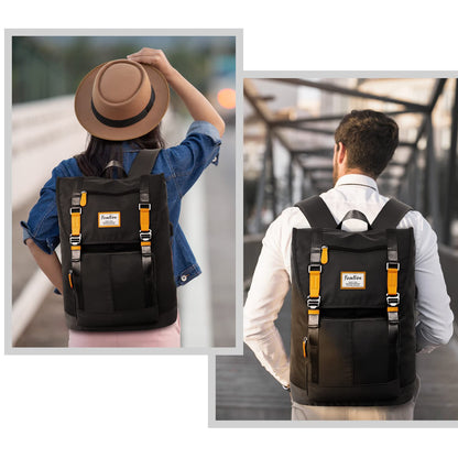 YAMTION Laptop Backpack,College Bookbag High School Backpack for Girls & Boys Teenagers,Backpack Business Laptop Backpack with USB Charging Port for Women & Men