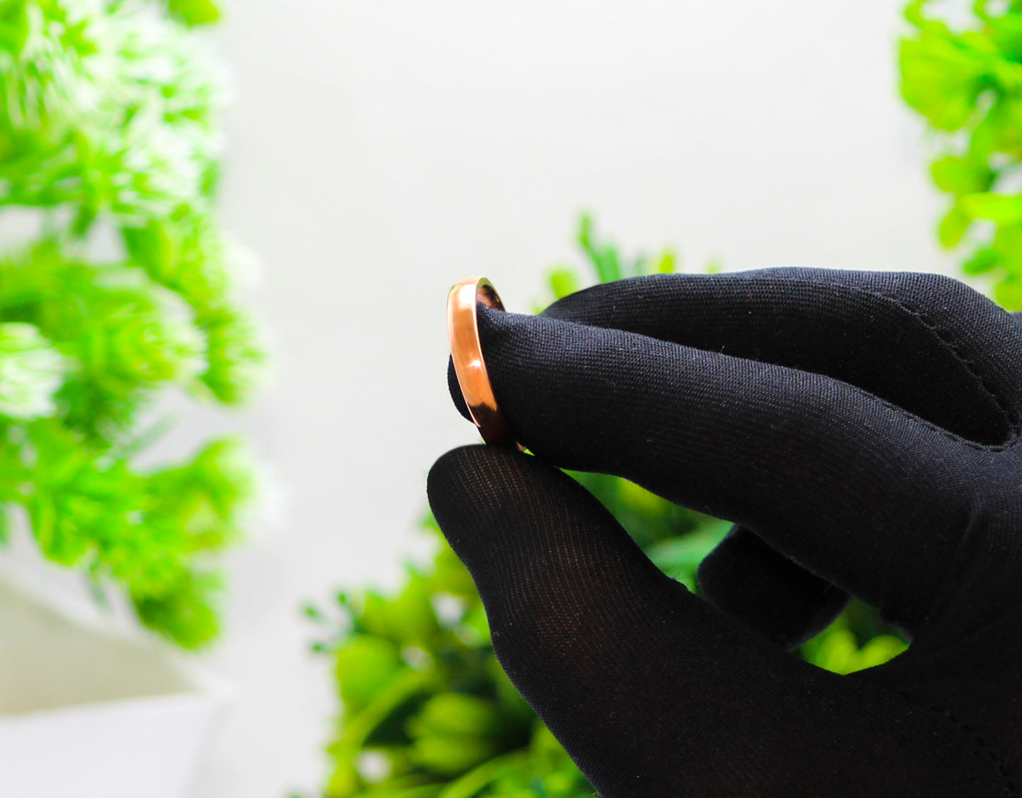 Krishnaa Jewels Pure Copper Handmade Classic Band Ring Ethnic Gift Jewelry for Men and Women (5)