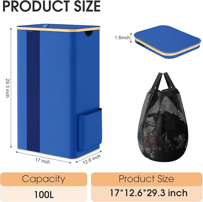 Laundry Basket Clothes Hamper