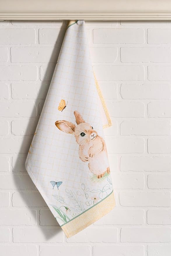 Maison d' Hermine Kitchen Towels Set of 3 100% Cotton 27.50" x 20" Reusable