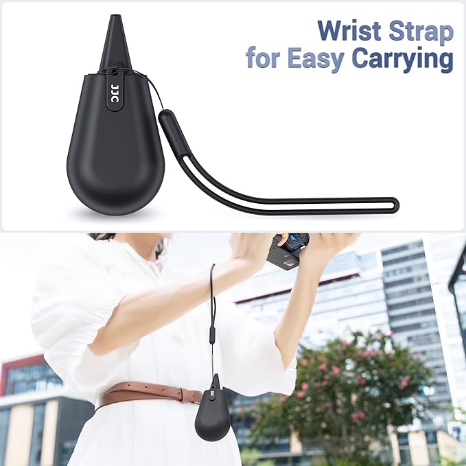 JJC Pocket-Sized Silicone Camera Dust Blower Lens Air Blower, Small Camera Lens