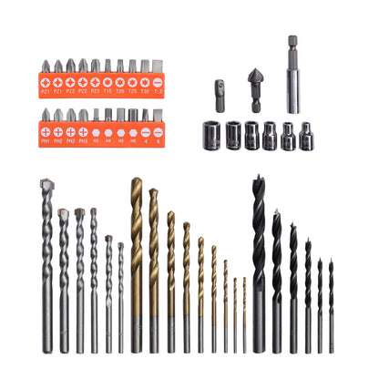 BLACK+DECKER 50 Pc. Mixed Drill and Screwdriver Bit Set, A7188-XJ