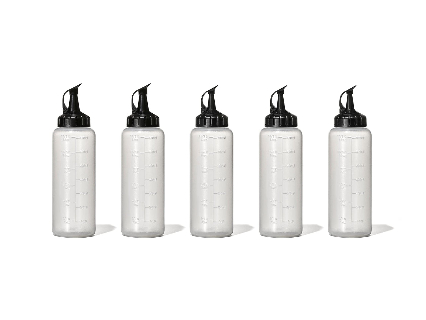 OXO Good Grips Chef's Squeeze Bottles (5-Pack) and Funnel Set