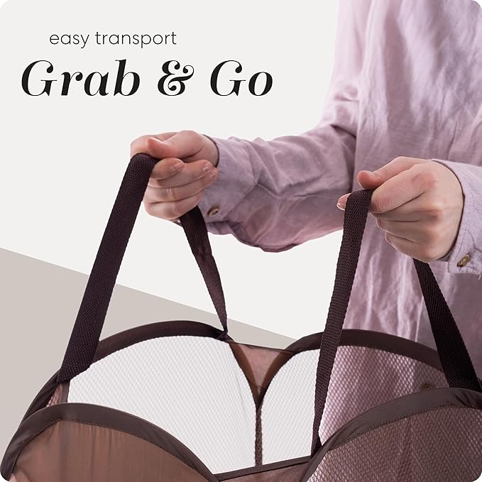 Handy Laundry Collapsible Mesh Pop Up Hamper