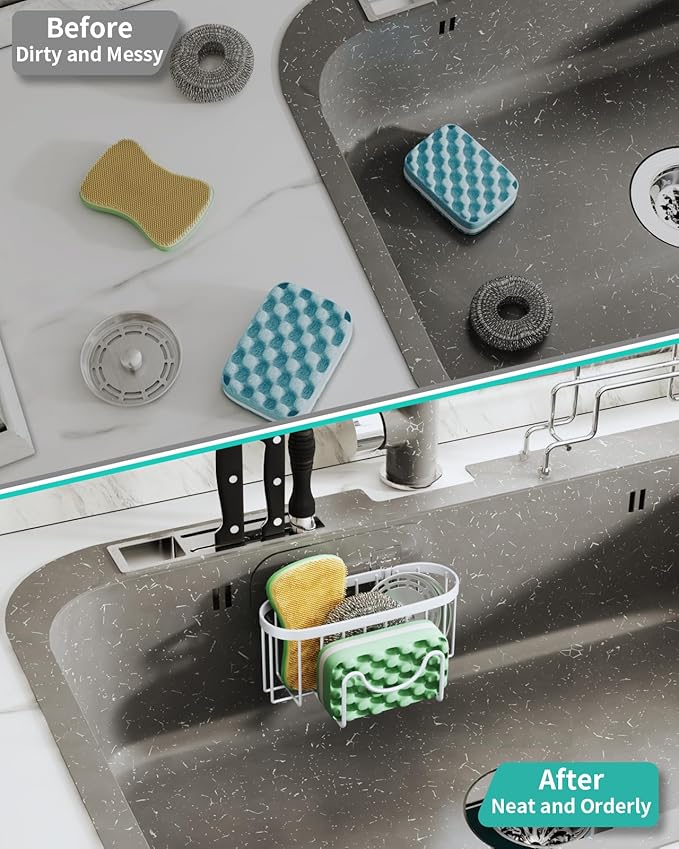 HapiRm Sponge Holder for Kitchen Sink