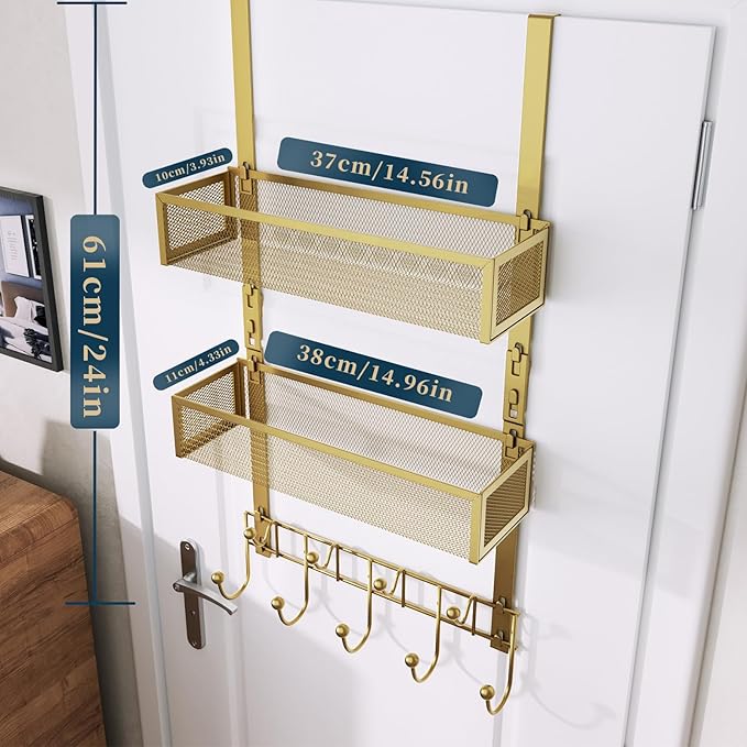 Consumest Over The Door Hooks Organizer