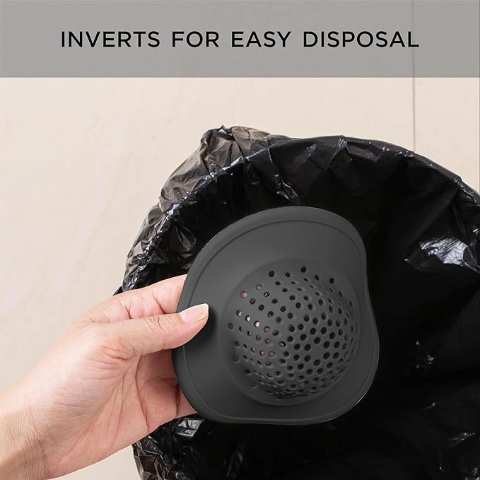 COOK WITH COLOR Kitchen Sink Strainer, Flexible Sink Strainer, Sink Drain