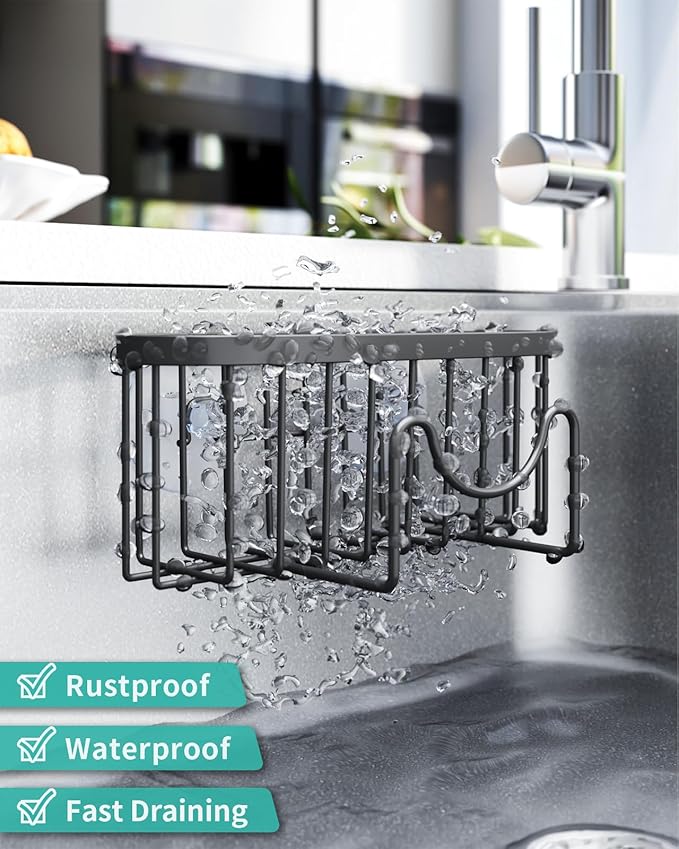 HapiRm Kitchen Sponge Holder for Sink