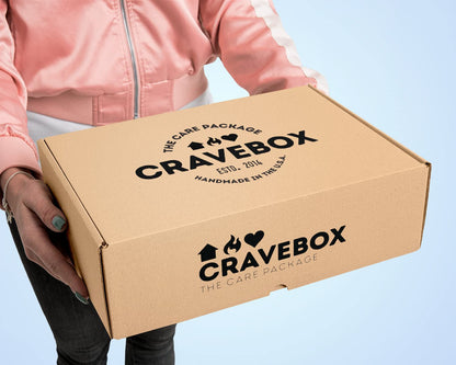 CRAVEBOX Snack Box (110 Count) Easter Variety Pack Care Package Gift Basket Adult Kid Guy Girl Women Men Birthday College Student Office College Back to School