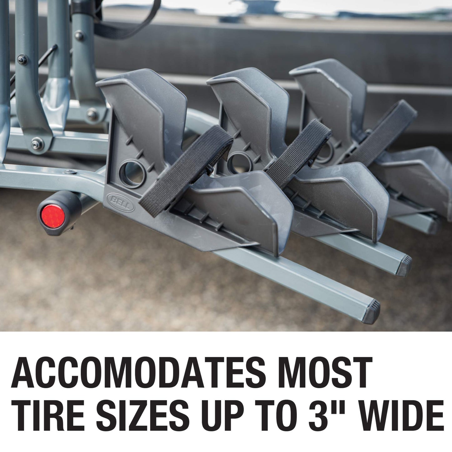 Bell Right Up 350 3-Bicycle Platform Hitch Rack