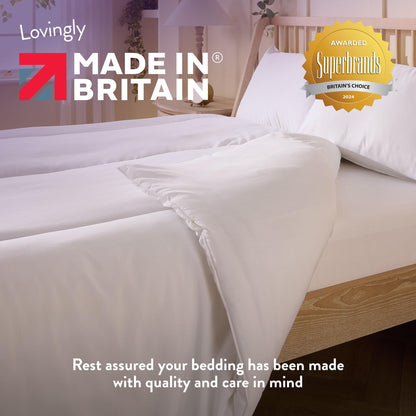Slumberdown Cosy Nights Double Duvet 10.5 Tog - Breathable & Soft All Year-Round Double Quilt for Summer, Autumn & Winter | UK-Made, Non-Allergenic & Washable (200 x 200cm)
