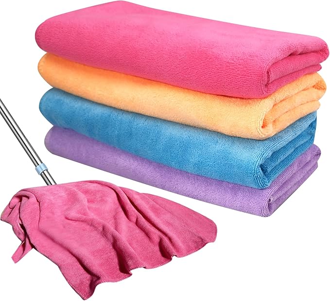 Extra Large Microfiber Cleaning Cloth 30 x 20 Inch Reusable Thick Cleaning