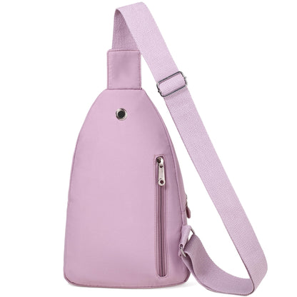 Small Sling Backpack Crossbody Sling Bag for Women, Chest Bag Daypack Fanny Pack Cross Body Bag for Outdoors Hiking Traveling - Black