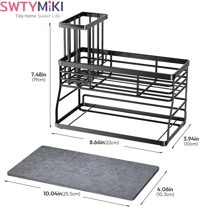 SWTYMIKI Sponge Holder for Kitchen Sink