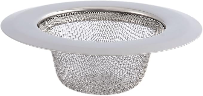 Mtsooning 2PCS Kitchen Sink Strainer, 3.5" Diameter Stainless Steel Drain Cover