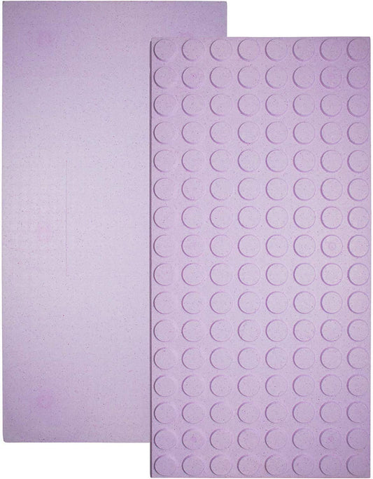 DRICORE Insul-Armor Premium Subfloor with Air Gap Technology, Helps Protect Water Leaks, Warmer & Soft Finished Floors 23 ¼" x 47 ¼" x 1" Covers 76 Sq. Feet (Bundle of 10)