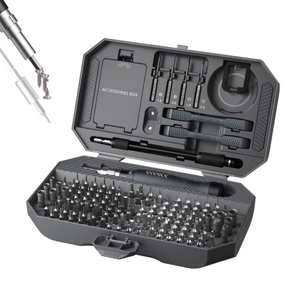 Precision Screwdriver Set, Laptop Screwdriver Kit, JAKEMY 164 in 1 Professional Computer Screwdriver Repair Kit with T6 Torx Bit for MacBook, iPhone, Watch, Camera, Eyeglass, Xbox, DIY