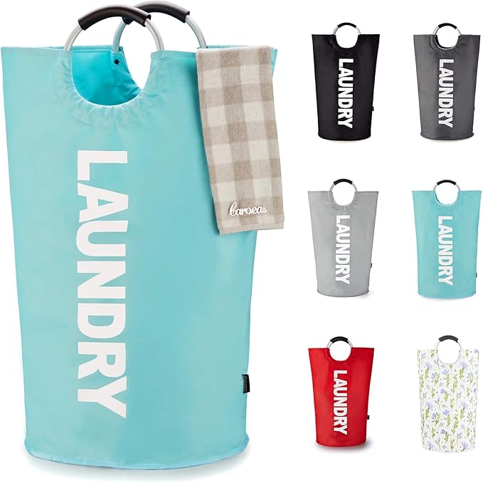 Caroeas 90L Laundry Basket, Waterproof Laundry Hamper, Laundry Bag
