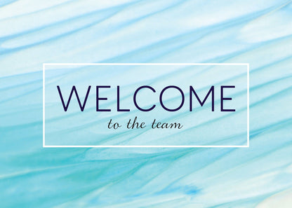 CEO Cards - Business Welcome Greeting Cards (Team Onboarding), 5x7 Inches, 25 Cards & 26 White Envelopes (W1801)