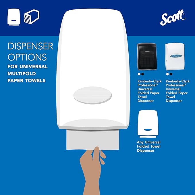Scott Professional Universal Multifold Paper Towels, Absorbency Pockets