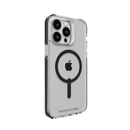 ZAGG Gear4 Santa Cruz Snap Case Apple iPhone 14 Pro Max, D30 Drop Protection Up to (13ft│4m), Wireless Charging Compatible, Reinforced Top, Bottom & Edges - Black