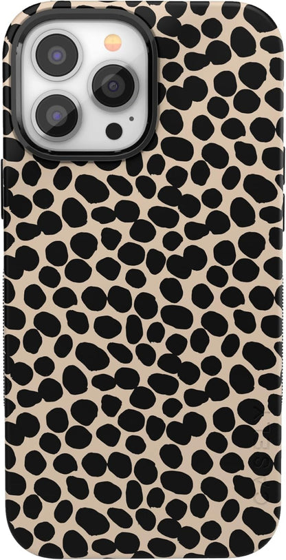 Casely iPhone 13 Pro Max Case | Black on Black | Compatible with MagSafe | Bold Protective Design