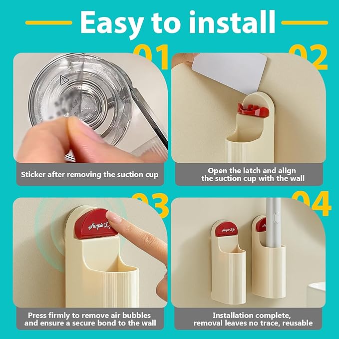2 Pack Electric Toothbrush Holders
