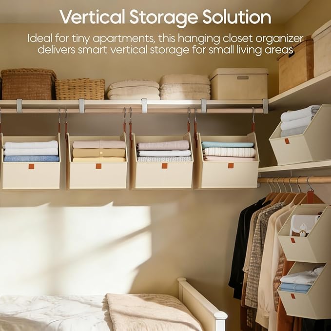 Collapsible Hanging Closet Organizer