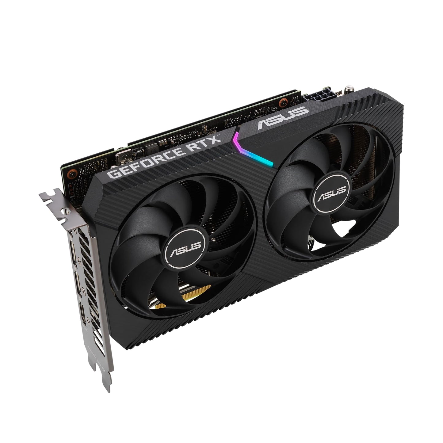 ASUS GeForce RTX 3060 12G DUAL V2 OC Gaming Graphics Card - 1867MHz Boost Clock, GDDR6, PCIe Gen 4, DLSS 2, 1x DP v1.4a, 1 x HDMI 2.1, 1 x DVI-D (Supports 4K)