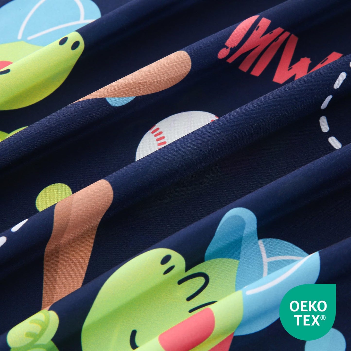 ChicView Twin Sheet Set Kids,3 Pieces Breathable Soft Microfiber Bedsheets for Child Boys Girls, Anti Pilling Deep Pockets Easy Care Bed Sheets, Dino