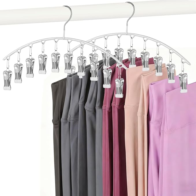 Legging Hangers for Closet Organizer, Hat Hangers for Closet 2 Pack