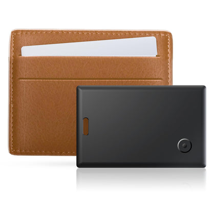 Wallet Tracker:2026 Tracker Card for iPhone & Apple Find My - Card Locator (2-Pack) for Keys, Wallet, & Bags, Long-Lasting Battery, Lost Mode & Alerts