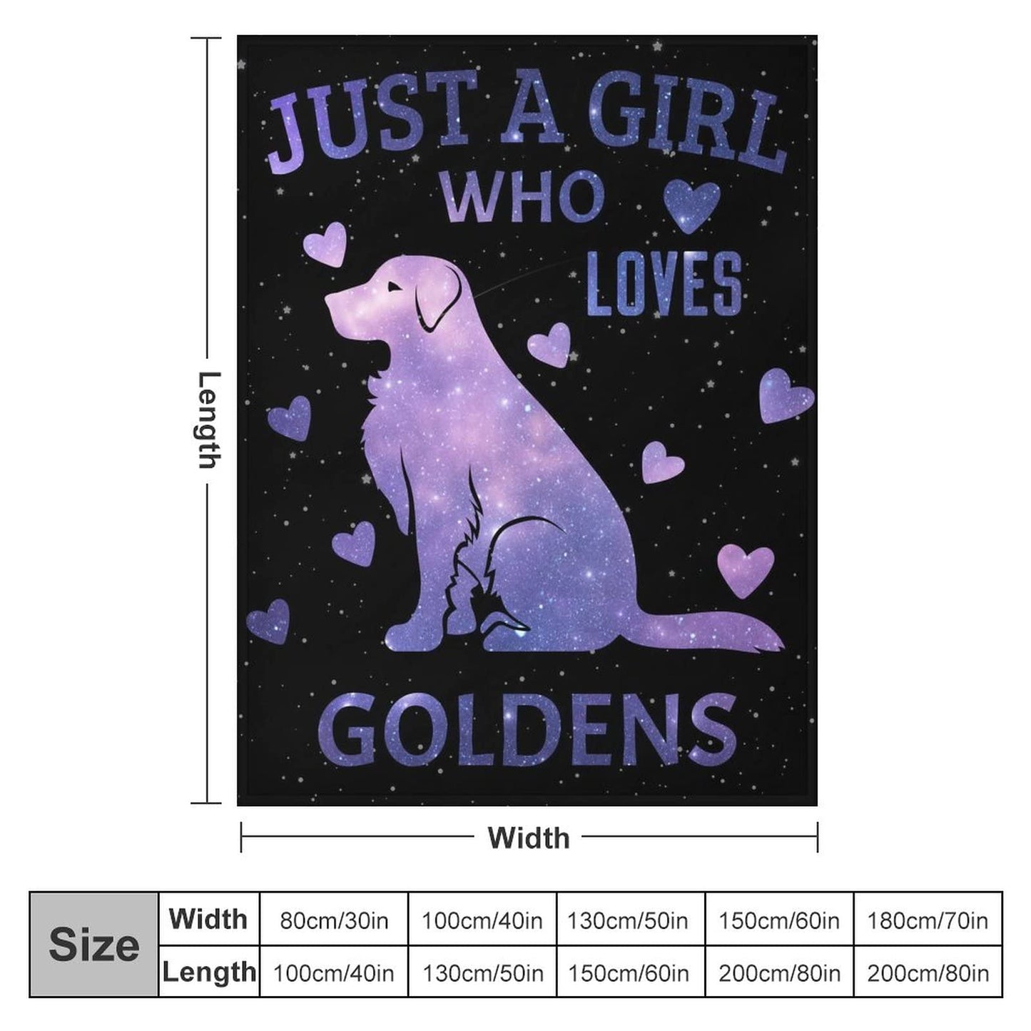 AIOMXZZ Golden Retriever Blanket Gifts, 60"x80" Dog Pattern Flannel Fleece Throw Blanket Soft, Lightweight, Comfortable, Warm Golden Retriever Themed Blanket for Humans Adults Kids