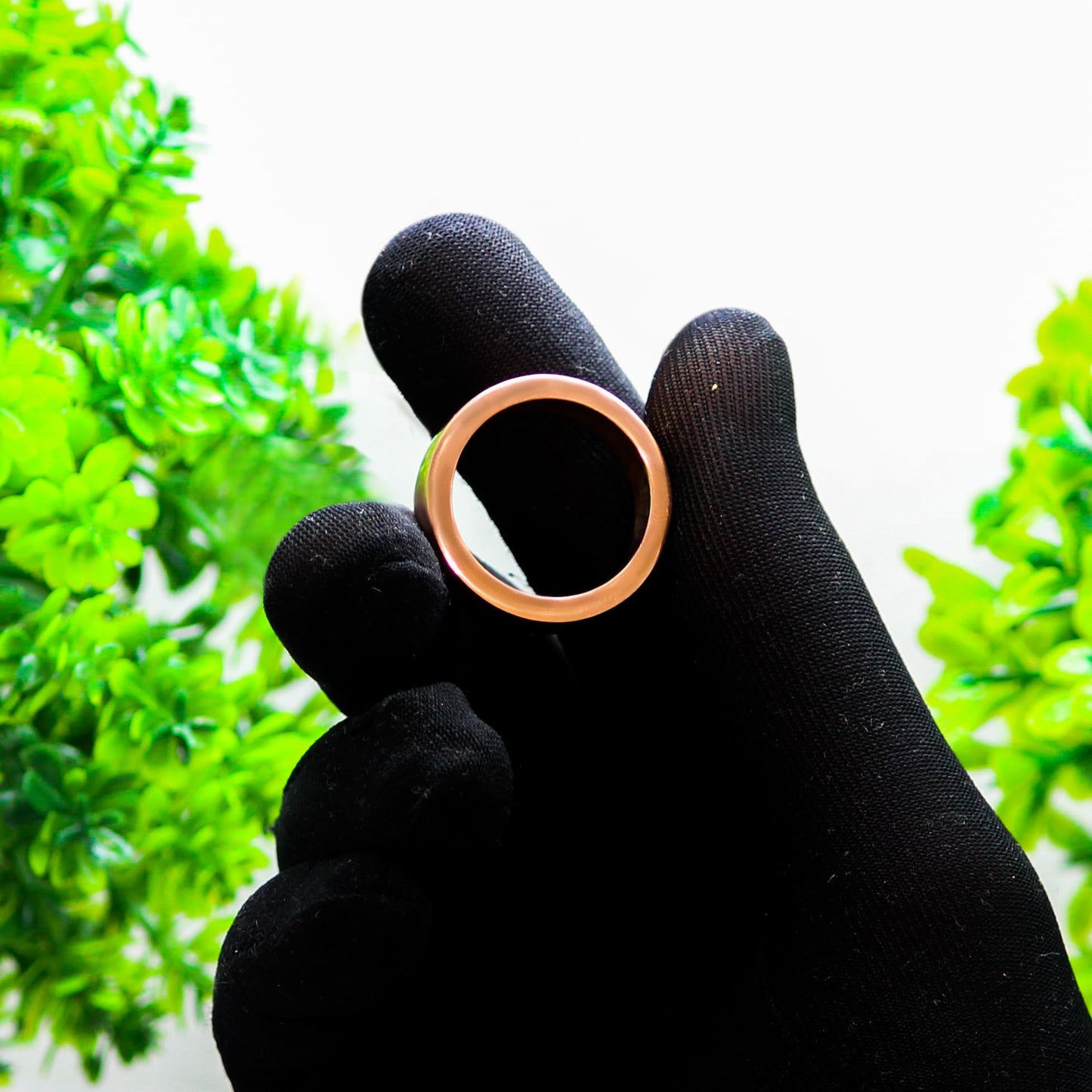 Krishnaa Jewels Pure Copper Handmade 2mm Heavy Thick Band Ring Ethnic Gift Jewelry for Men and Women (3)