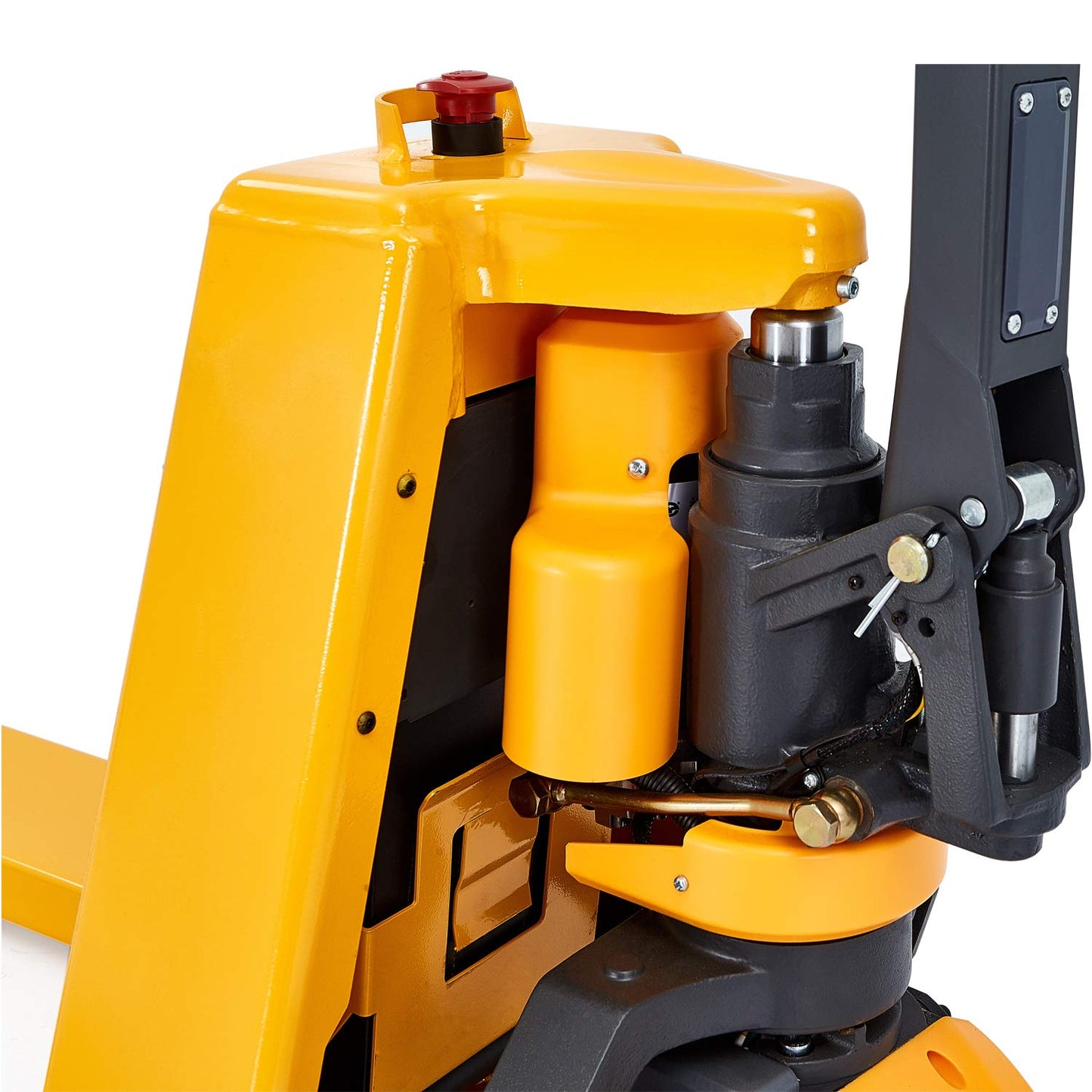 APOLLO Full Electric Pallet Jack 3300 lbs Capacity, 48" x 27" Forks, Powered Pallet Lift Truck, Li-ion Battery for Indoor Storage and Material Handling-2PC