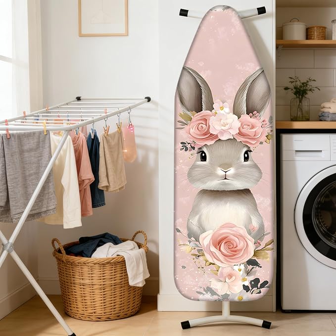 Nuxovilar Ironing Board Cover Needle Cotton 15x54 Inches | Ironing Board Cover