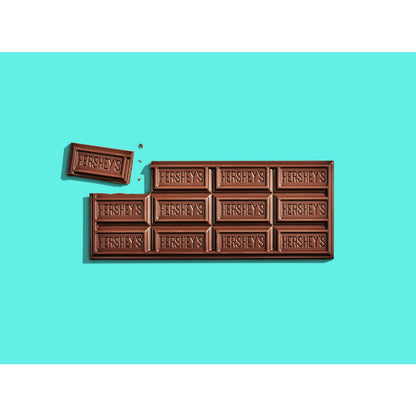 HERSHEY'S Milk Chocolate Candy Bars, Halloween Candy, 1.55 oz (36 Count)