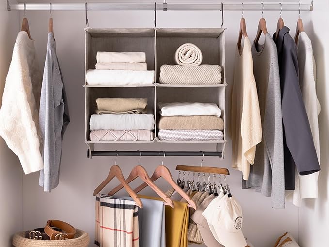 StorageWorks Hanging Closet Organizer