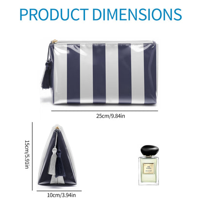 Fozira Makeup Bag for Purse, Toiletry Cosmetic Bags for Women Girls, Waterproof Travel Makeup Bag Organizer Zipper Pouch Beach Summer Vacation Essentials Gifts for Women