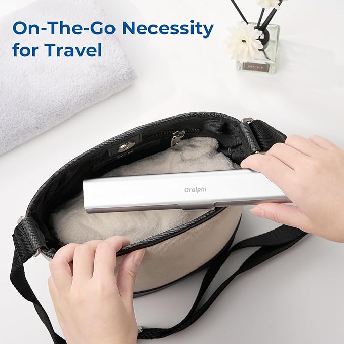 2 Pack Aluminum Toothbrush Travel Case, Portable Travel Toothbrush Holder