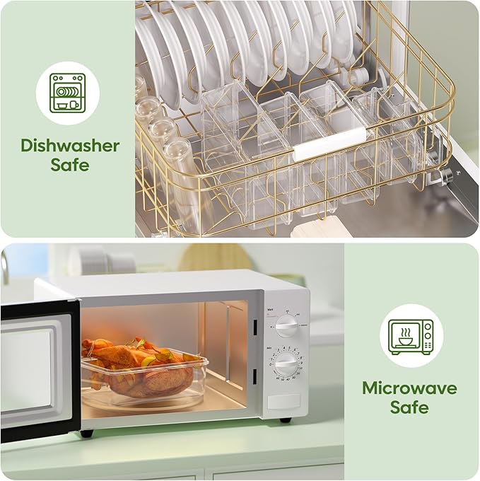 36-Piece Food Storage Containers