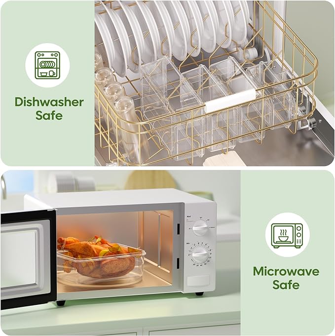 50-Piece Food Storage Containers