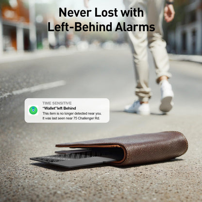 2026 [Apple MFi Certified] (iOS Only) Bluetooth Tracker Smart Card for Apple Find My iPhone Ultra-Thin Wallet GPS Tracker, 5-10 Years Staying Power, Keys Finder & Item Locator for Keys, Bags, Passport