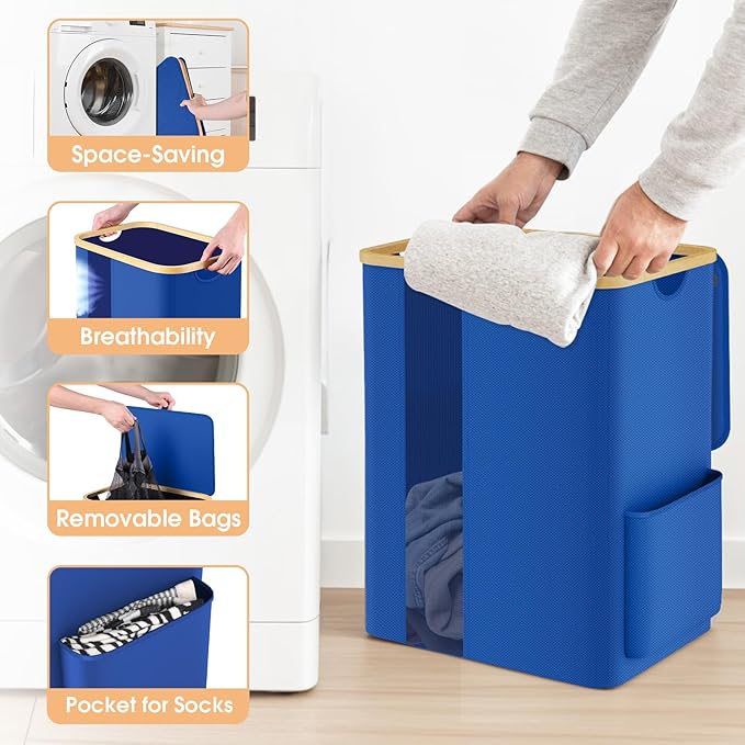 Laundry Basket Clothes Hamper