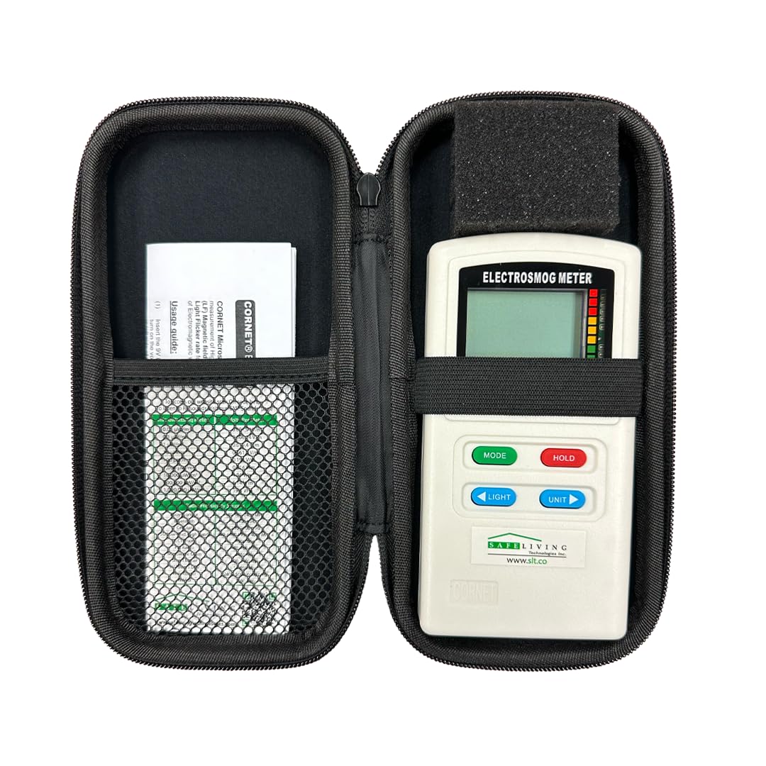 Safe Living Technologies New Cornet ED98QPro5G Electrosmog Quad-Mode Meter