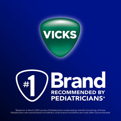 Vicks Personal Steam Inhaler for Targeted, Natural Steam Relief for Allergies, Congestion, Cough & Colds, and Sinus Irritation, Use with VapoPads - 1 Included