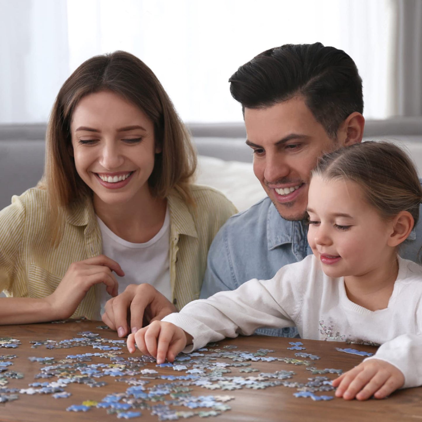 HUADADA Jigsaw Puzzles for Adults 1000 Pieces, Horror Night Interlock Perfectly Letter on Back No Dust, Home Decor Birthday Party Toy for Men Women Elders Seniors (27.5"x19.6"), 1:1 Poster